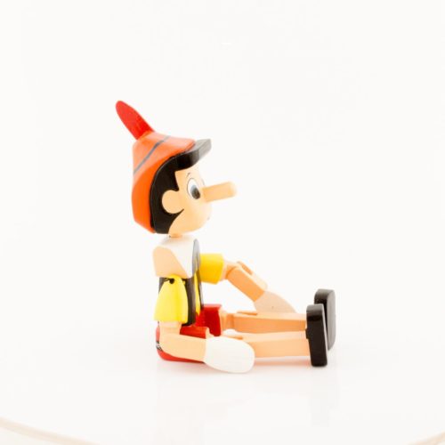Figura Pinocho 40cm rojo