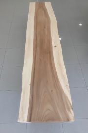 Banco rústico de suar de madera maciza