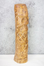 Tótem tiki de madera de 100cm