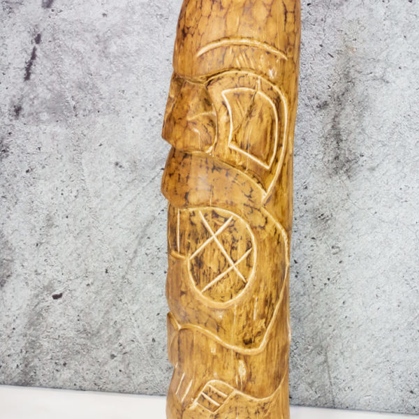 Tótem tiki de madera de 100cm