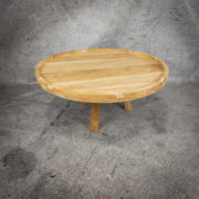 Mesa café de madera de Teca reciclada de 80x40