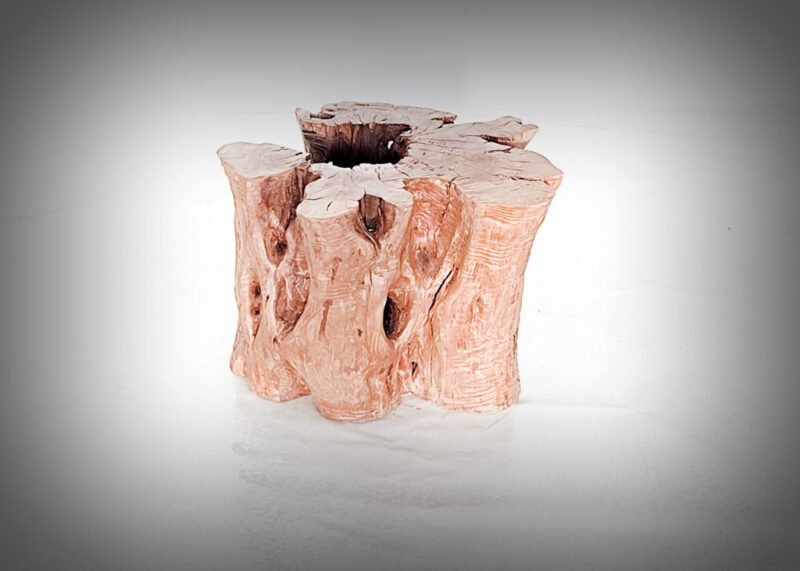 Tronco de olivo tallado