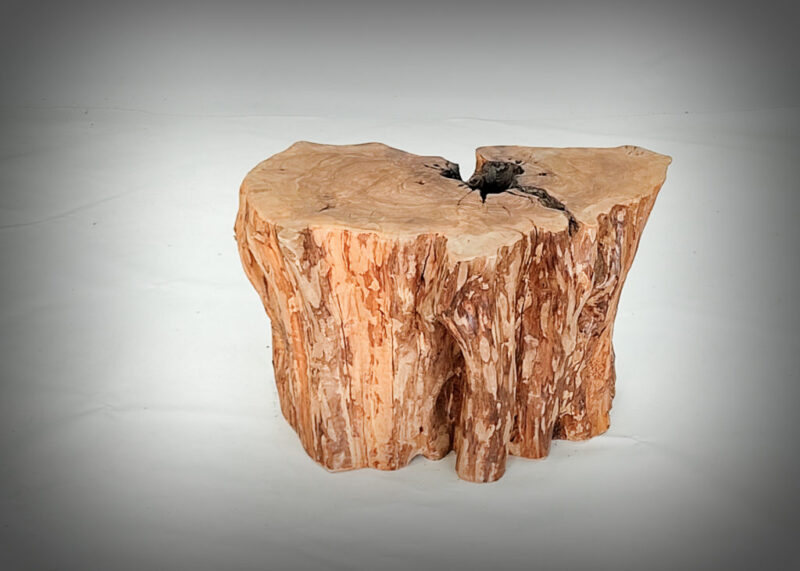 Tronco de olivo tallado