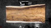Mesas de Suar en madera maciza de 180 cms