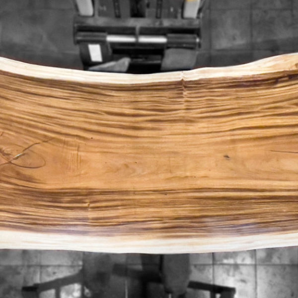 Mesas de Suar en madera maciza de 202 cms