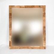 Espejo de madera de Teca reciclada de 100x150cm