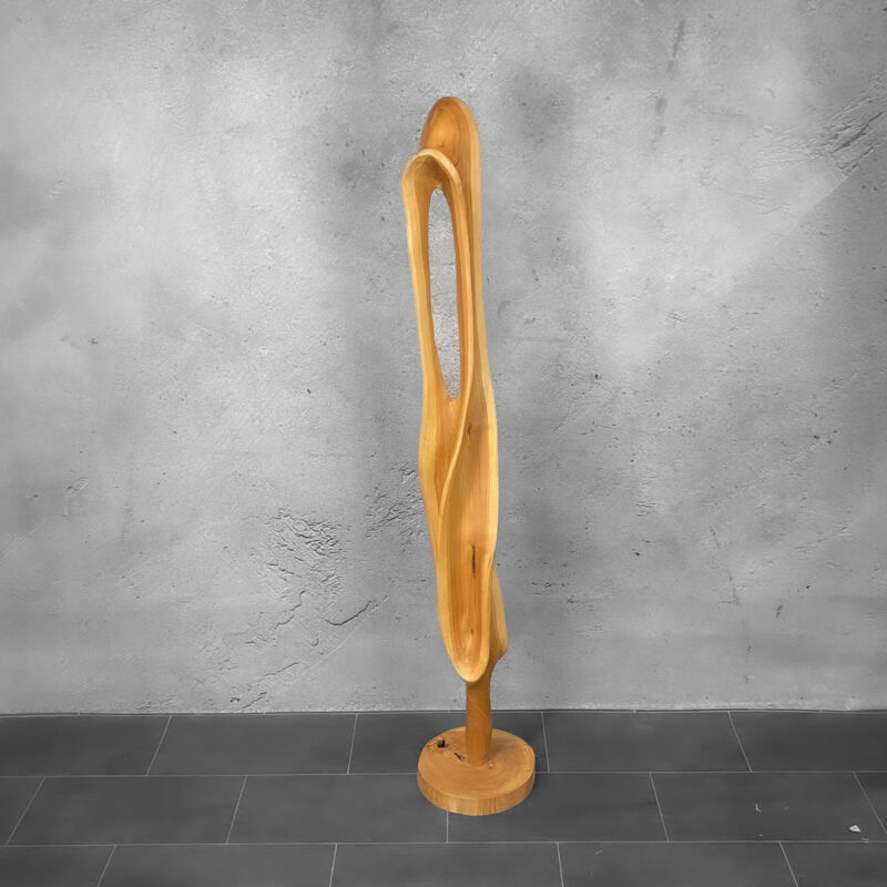 Estatua decorativa de madera de Suar de 157cm